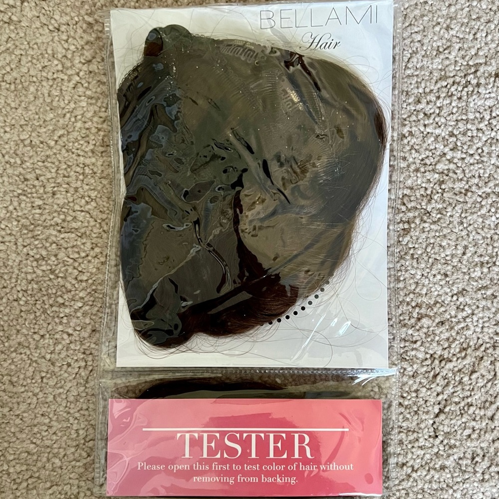 Bellami - PICCOLINA 120G 18" CHOCOLATE BROWN (4) HAIR EXTENSIONS